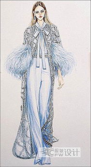 米蘭國(guó)際時(shí)尚設(shè)計(jì)學(xué)院學(xué)員服裝設(shè)計(jì)手繪作品賞析