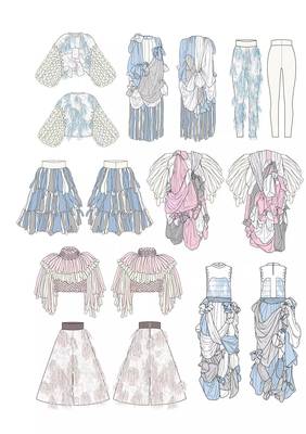 服裝設(shè)計留學(xué)作品集 從“靈感”到“成衣”的創(chuàng)意思維完全釋放